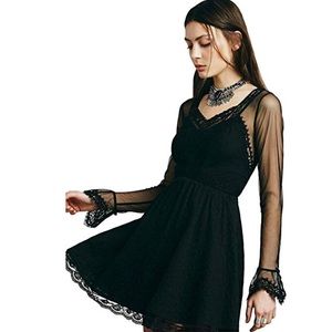 Free People Victoria Black Dress